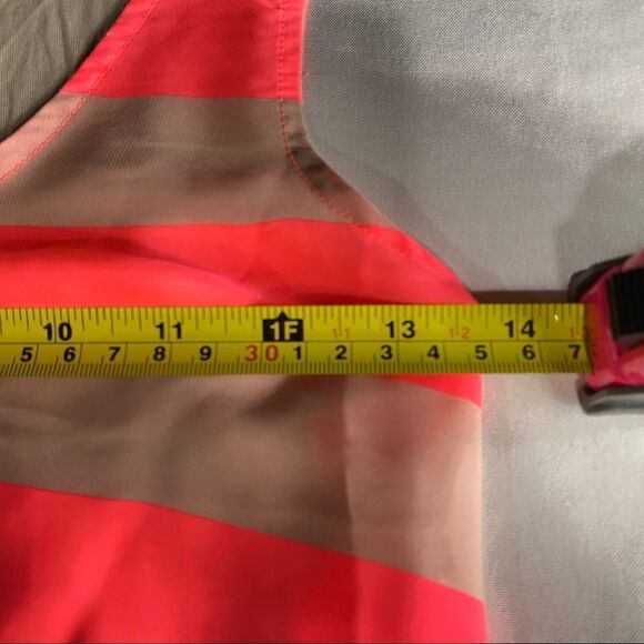 EXPRESS Striped Sleeveless Blouse - Picture 8 of 8